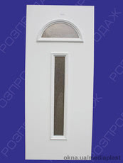 РОЗПРОДАЖ Сендвіч панель: Бірюза БР-03 (біла). Скло - Дельта біла. Розміри - 880*2050 мм* 24 мм